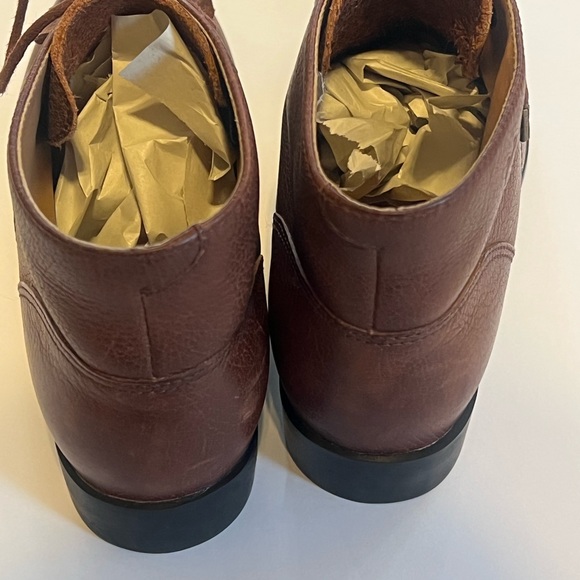 ARIAT ankle boots Vintage 90's lace up Tassle Fringe Ropers in BROWN - Picture 8 of 9